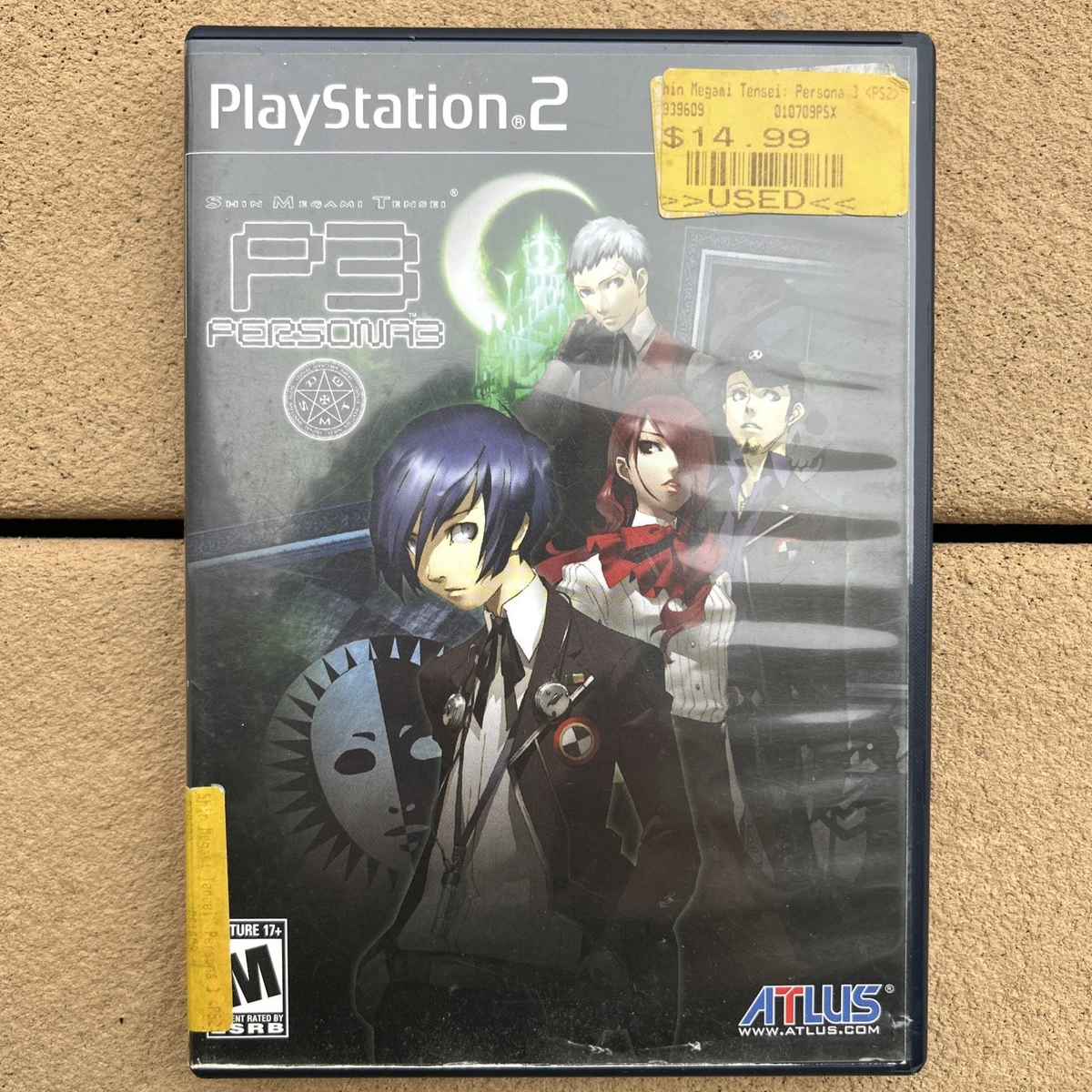 Sony PlayStation 2 Shin Megami Tensei: Persona 3 Video Games for