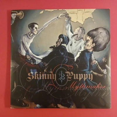Skinny Puppy - Mythmaker Vinyl 2LP Gatefold - Gold Marbled (2007) Germany OOP! Foto 1 de 4