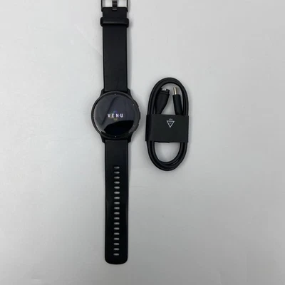 Garmin Venu 3 45mm Black (GPS) w/ Original Black Band - Used - Free Shipping - Image 1 of 4