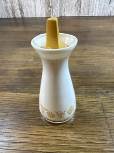 VTG Pyrex/Corelle Butterfly Gold Ground Pepper Replacement Shaker Salt / Pepper - Picture 1 of 9