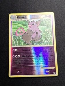 Groret 23/102 Reverse HGSS Triomphe Carte Pokémon FR - Picture 1 of 7