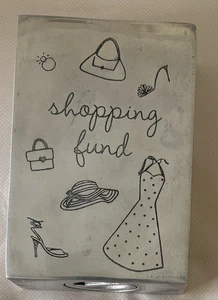 Spardose „Shopping Fund“ - Geschenk Geld Geburtstag Girl - Bild 1 von 6