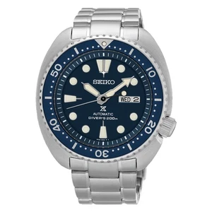 SEIKO ProspeX SRP773K1 Turtle Automatic Watch Blue Diver's 200m 4R36 Day Date - Picture 1 of 3