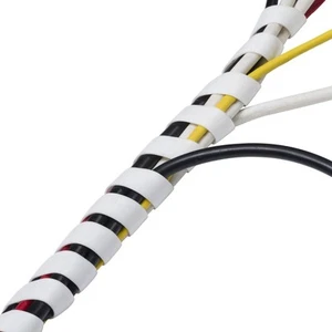 D-Line Cable Tidy Spiral Wrap, Cable Management Solution to Organise Cables - 2. - Afbeelding 1 van 4