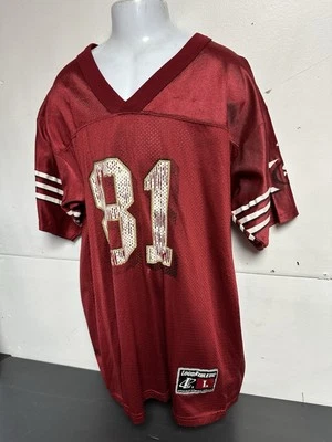 Vintage San Francisco 49ers Terrell Owens Logo Athletic Football Jersey Sz Large - Image 1 of 4