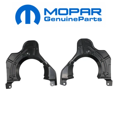 MOPAR FRONT DUST SHIELD SET FOR RAM PROMASTER 1500 2500 3500 2014+ 68132635/6AA - Image 1 of 4