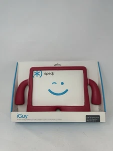 Speck iGuy Cover For ALL Apple iPad 9.7 In Kids RED Flexible Foam Case NEW - Picture 1 of 2