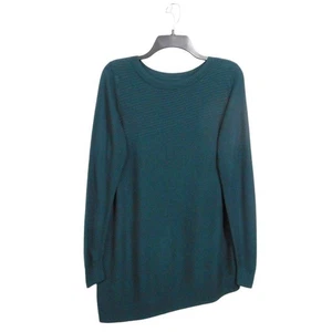 APT 9 Sweater Womens Medium Green Crew Neck Long Sleeve Knit Casual Pullover - Picture 1 of 14