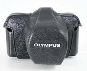 - GENUINE OLYMPUS OM 35MM CAMERA EVEREADY CASE- BLACK-NICE - Picture 1 of 7