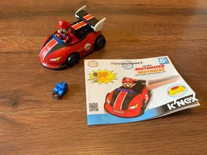 K’NEX Mario Figure & Race Car Super Mario Brothers Wii Mario Kart Untested - Picture 1 of 13
