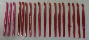 Tupperware Red Grapefruit Citrus Peeler Set of 18 - Bild 1 von 6