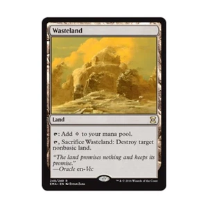 WOTC MTG Eternal Masters Wasteland (R) NM - Picture 1 of 1