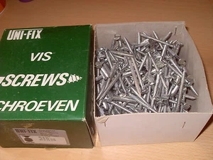 Uni-Fix 3/4" x 8 Dome Head Wood Screws - As Photo. - Picture 1 of 1