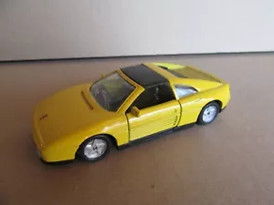 778G Maisto Shell Ferrari 348TS Amarillo 1 :3 8 Juguete Fricción Operativa, Con - Imagen 1 de 6