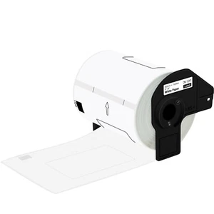 1 Rolls For Brother QL1050 DK-1241 200 Labels P/R 4" x 6" Permanent Frame - Picture 1 of 24
