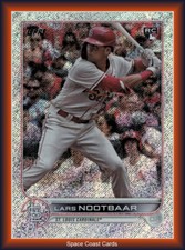 2022 Topps Series 1 Retail Foilboard /875 Lars Nootbaar #58 Rookie RC