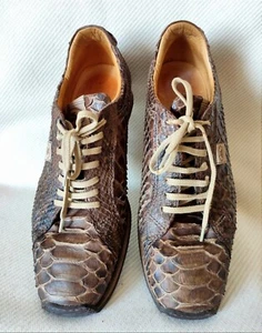 THE BRIDGE -SCARPE in VERO PITONE tg. 38 Firenze made in Italy - Foto 1 di 16