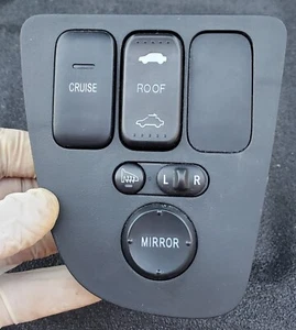 02-06 ACURA RSX CRUISE CONTROL SUNROOF MIRROR SWITCH HEATED MIRROR & HARNESS OEM - Bild 1 von 10