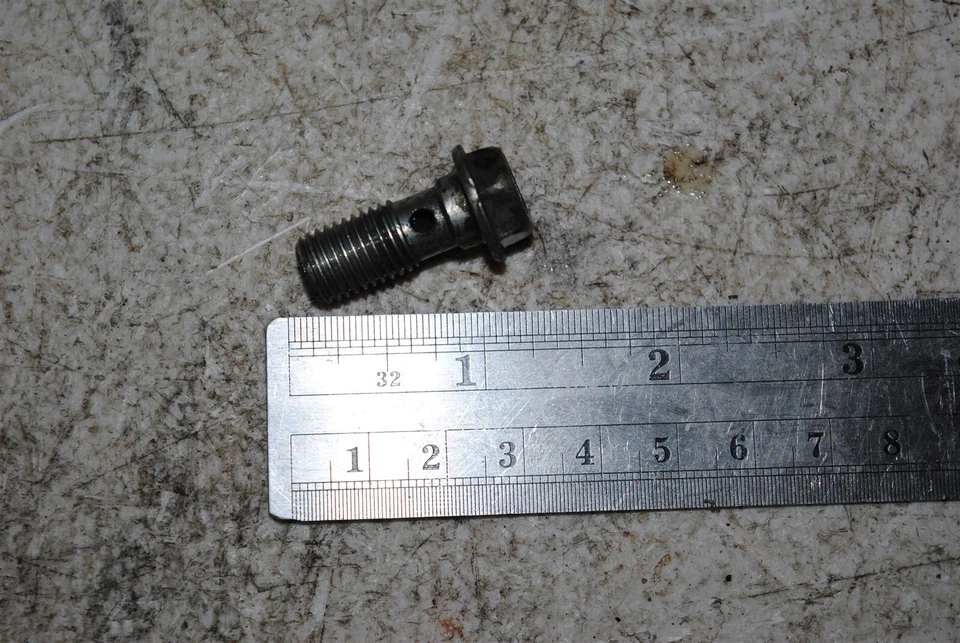 Manguera de línea de freno Kawasaki KX 250 450F KLR 650 Master Banjo Bolt 92002-1888 85-18 Foto 1 de 1