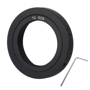 T2-EOS T2 Gewinde Objektiv auf EOS Kamera Metall Mount Adapter Trittring - Bild 1 von 4
