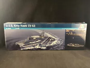 Italeri U.S.S. Kitty Hawk CV-63 Supercarrier 1:720 Scale Plastic Model Kit 5522 - Picture 1 of 5