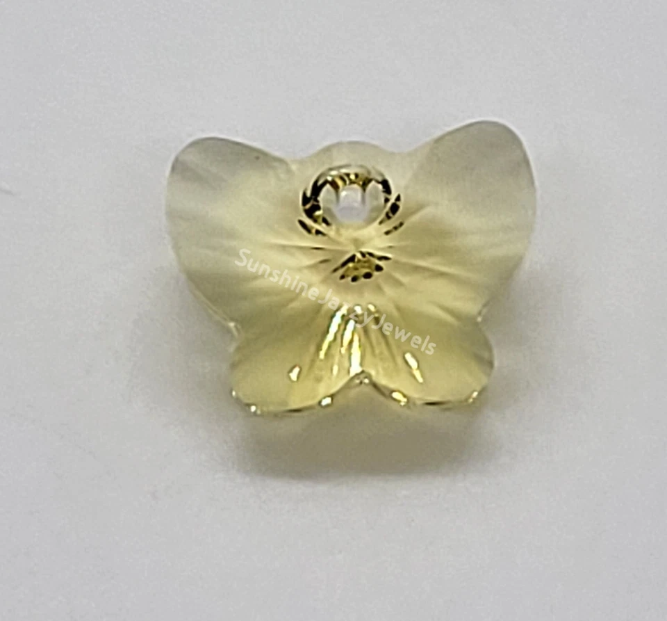 Colgante Swarovski Cristal Jonquil 18mm Mariposa 6754; Amarillo Claro Foto 1 de 1