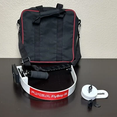 FLYCAM Flyboy-lll DSLR Stabilizer (FLCM-FB3-B) White/ Red W Case - Image 1 of 4