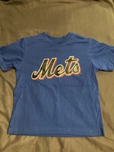 MLB New York Mets KidsT-Shirt Jose Reyes #7 Blue Authentic NWT 5/6 - Picture 1 of 4