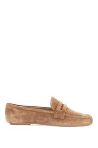 Loafers GIANVITO ROSSI Woman Tg. 8 US G2531405GOMVLU CAML Beige - Picture 1 of 3