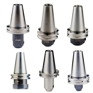 NEW 6PC CAT40 3/8" 5/8"1/2" 1/4" 3/4" 1-1/2" END MILL TOOL HOLDER G2.5 25000RPM - Picture 1 of 6