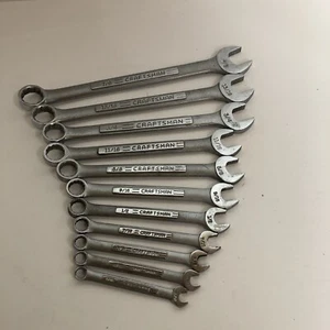 CRAFSMAN COMBINATION WRENCH Lot Of 11 44703, 44703, 44702, 44701, 44698, 44697 - Bild 1 von 9