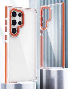 Clear Case For Samsung Galaxy S24 Ultra S23 Plus Cover Anti Scratch Magnetic - Picture 1 of 19