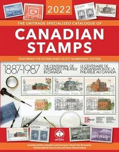 2022 New Unitrade Specialized Catalogue of Canadian Stamps Colonies Price Guide - Picture 1 of 2