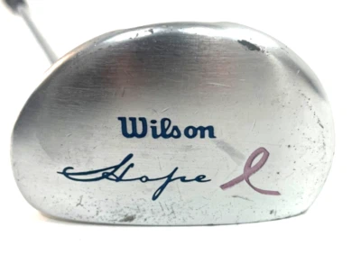 Ladies Wilson Hope Putter Steel Shaft RH Breast Cancer Awareness Pink Ribbon - Image 1 of 4