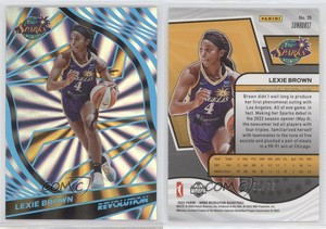 2022 Panini Revolution WNBA Sunburst /75 Lexie Brown #35