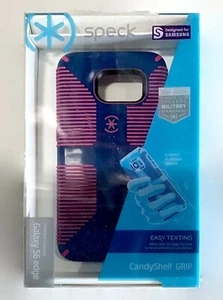 NEW Speck CandyShell Grip Phone Case for Samsung Galaxy S6 Edge Deep Sea Blue - Picture 1 of 1
