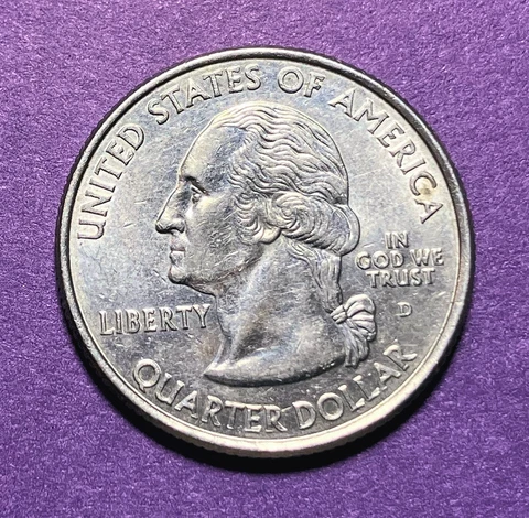ERROR Coin!  2007-D Washington Statehood Quarter (Wyoming) with DDR!  (WSQ-001) Cover