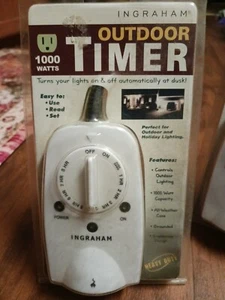 Ingraham 12/806 Photo Electric Outlet Switch Power On / Off timer - Picture 1 of 9
