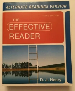 Effective Reader, The, Alternate Version (3rd Edition) by Henry, D. J. - Picture 1 of 2