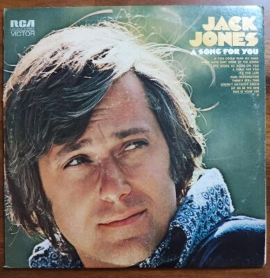 Jack Jones A Song For You Vintage VInyl LP Record Album From 1971, Record Sleeve Foto 1 de 4