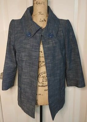 Jaqueta Alex Marie frontal aberta tamanho 8 - Imagem 1 de 4