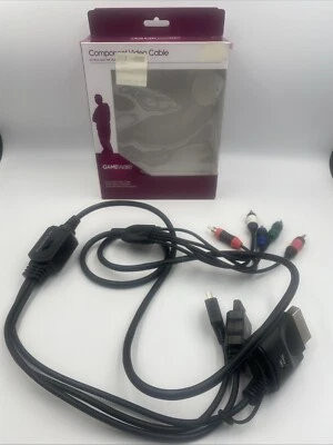 Gameware Xbox 360 Wii PS3 PS2 Component YPBPR RCA AV Audio Video Cable - Image 1 of 4