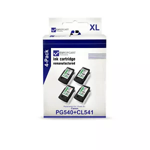 4x Patrone 2+2 für Canon Pixma MG-3150 MX-515 MG-3650 MX-454 MG-4140 MX-375 - Bild 1 von 3