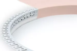 20 Meter Trockenbau Eckschienen aus PVC für Rundbogen Bögen Rundungen F18 - Bild 1 von 2