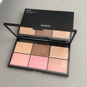 KIKO MILANO Smart Face Palette 01 - Blush Bronzer Highlighter Makeup NEW - Picture 1 of 3