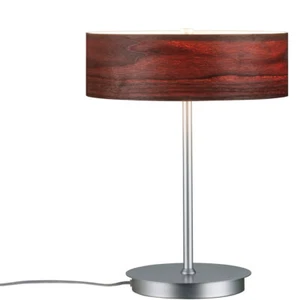 Lámpara De Mesa LED Paulmann Neordic Liska Madera Cromo 2 X 4W = 40W E27 Cálido - Imagen 1 de 6
