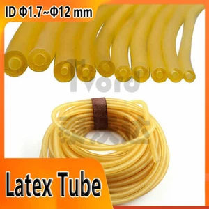 Natural Latex Rubber Tube Φ1.7~12mm Hose Band High Elastic For Surgical Medical - Picture 1 of 7
