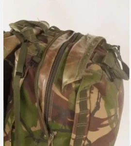 British Army 70L DPM Camouflage Royal Engineers Rucksack "Turtle" Backpack - Picture 1 of 13