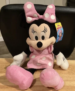 Disney Junior 17” Minnie Mouse Plush Stuffed Toy NWTs - Picture 1 of 1