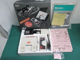 NEC PC Engine -- PC Engine Console PI-TG001boxed -- JAPAN. GAME. Work. 10004